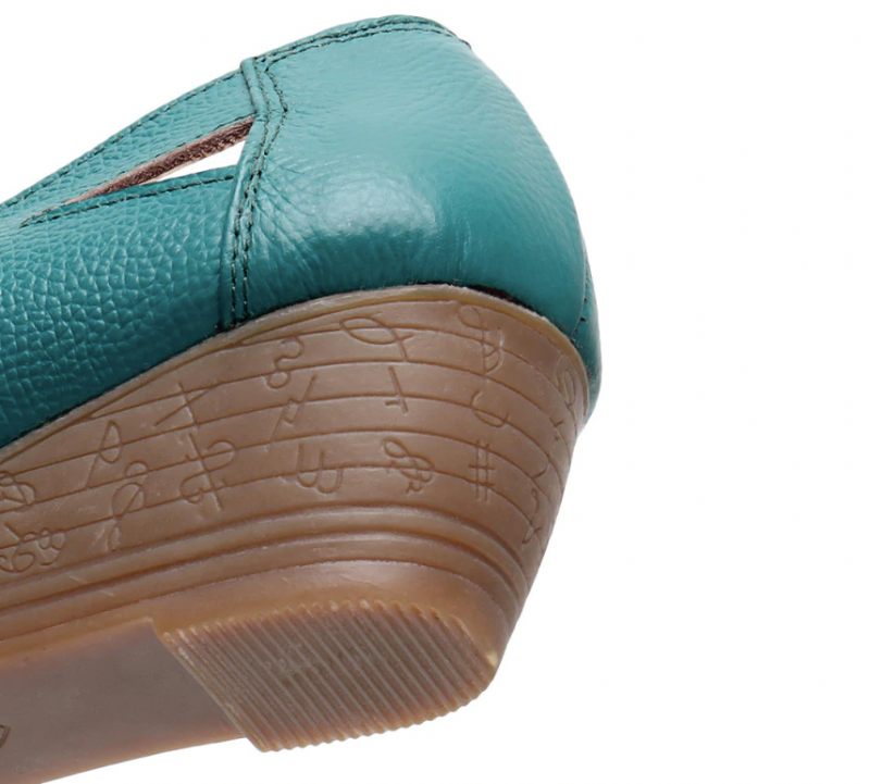 Aranza Wedges-sandaler För Kvinnor - Grön