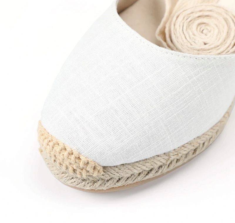 Arasy Kvinnors Wedges - Vit 3 tum