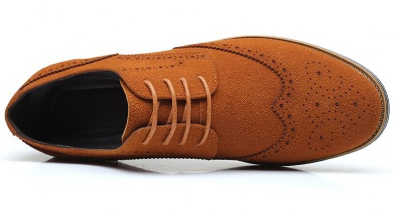 Arce Herr Loafers Klänning Skor - Orange