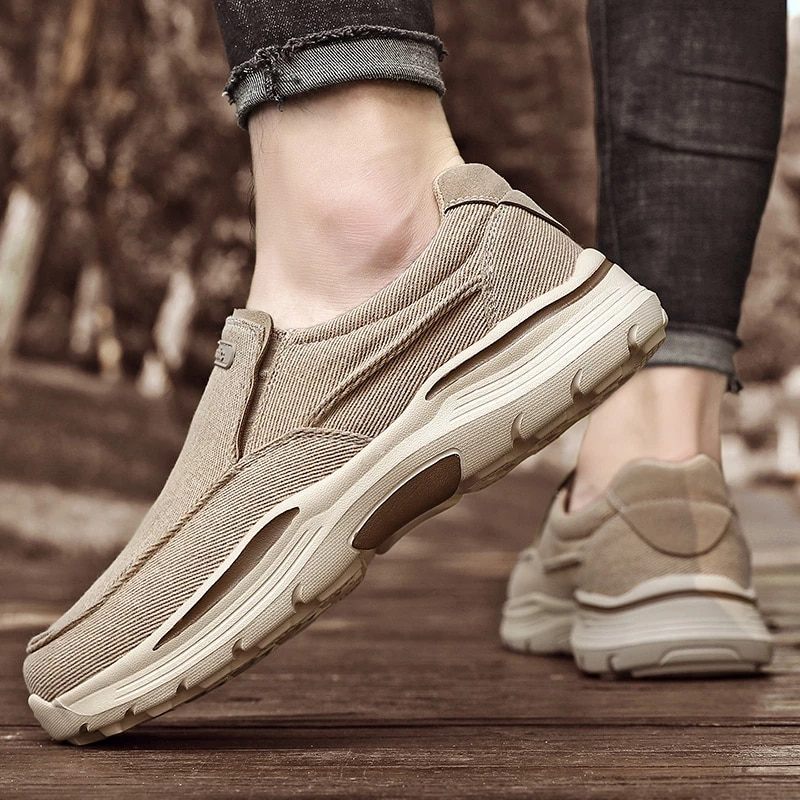 Arcenio Loaferskor För Män - Khaki