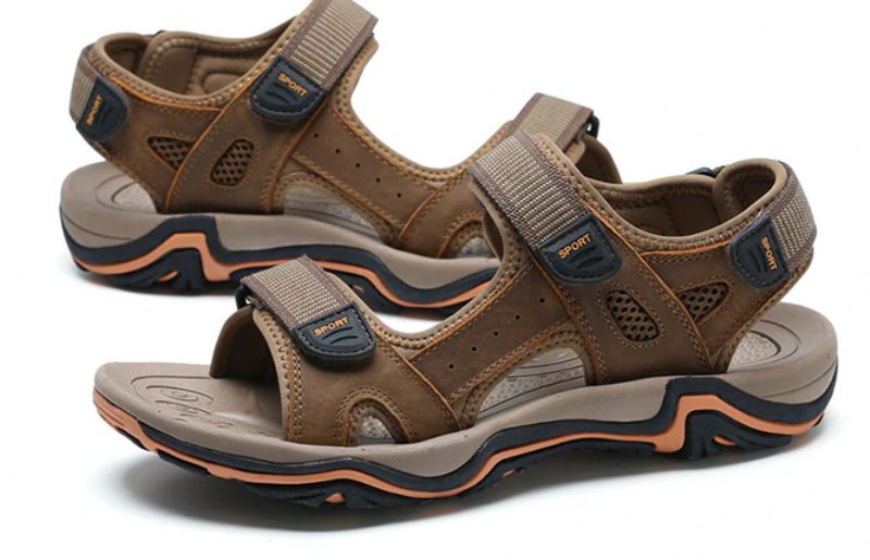 Archer Sommarsandaler För Män - Brun