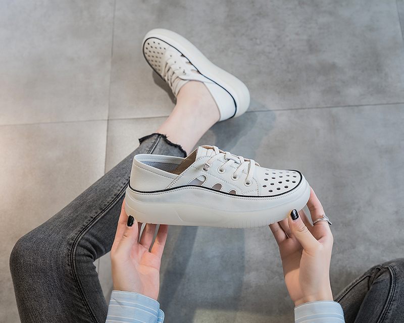 Archi Bekväma Slip-on Sportskor För Kvinnor - Beige