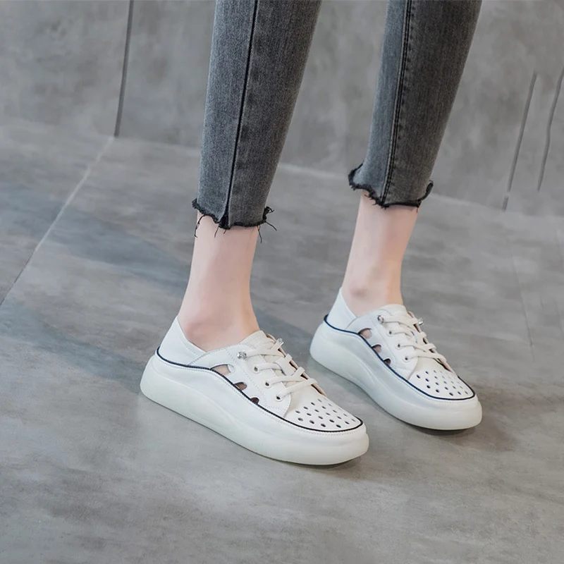 Archi Bekväma Slip-on Sportskor För Kvinnor - Beige