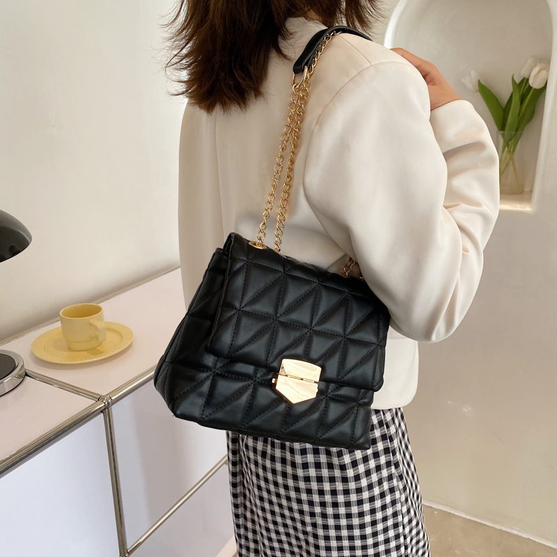 Archi Small Crossbody-handväska I Läder Av Hög Kvalitet För Kvinnor - Svart
