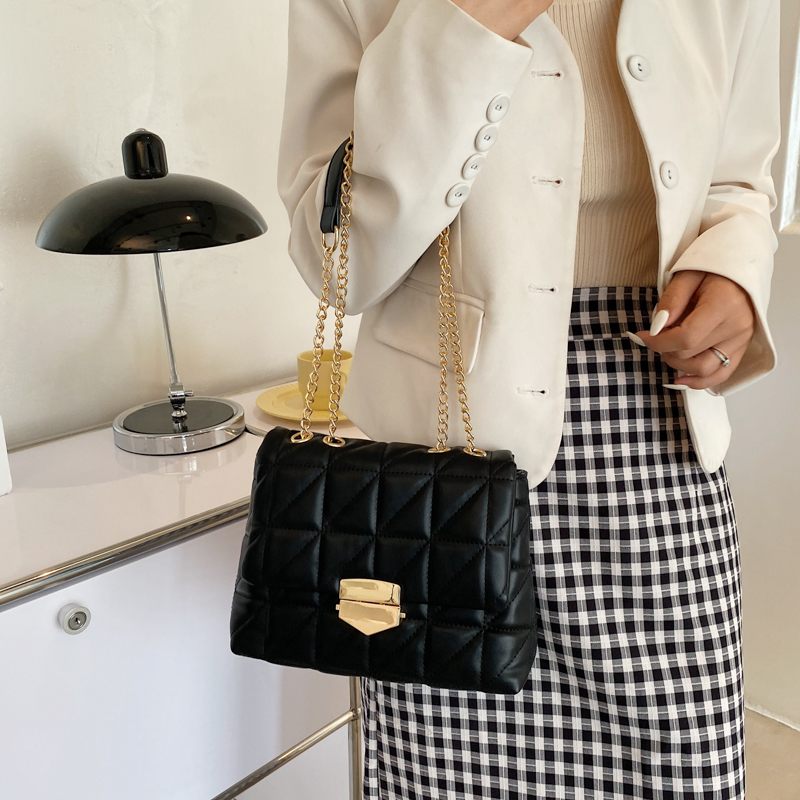 Archi Small Crossbody-handväska I Läder Av Hög Kvalitet För Kvinnor - Svart