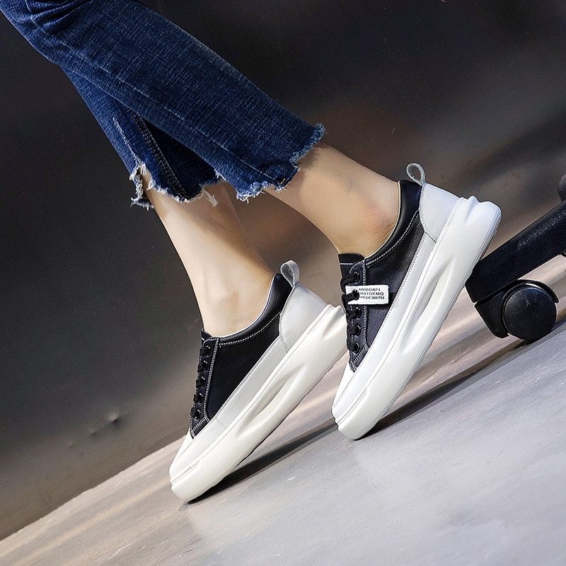 Archi Sneaker I Läder I - Vit