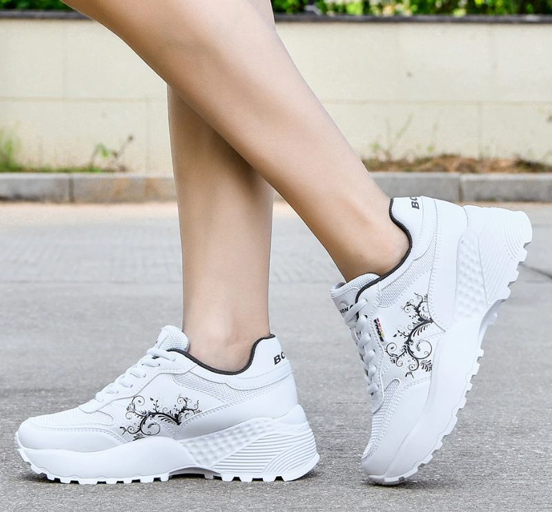 Archi Sneaker Som Andas Bekvämt För Kvinnor - Vit