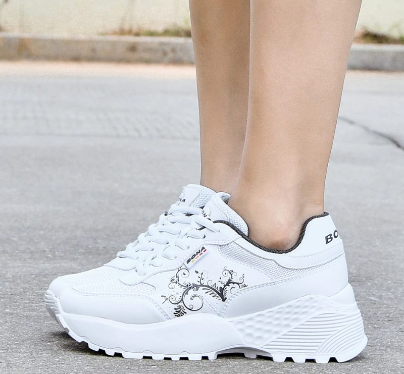 Archi Sneaker Som Andas Bekvämt För Kvinnor - Vit