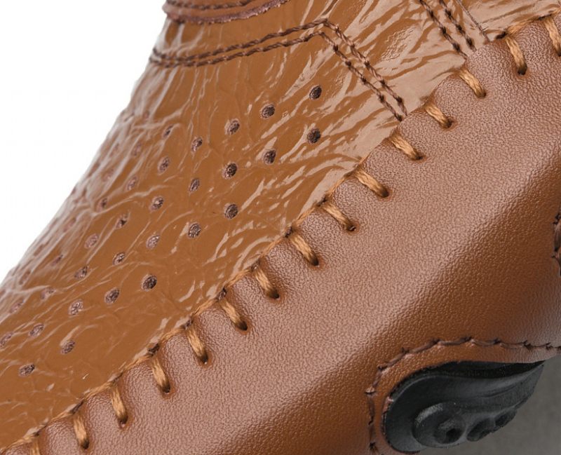 Arduvi Loafers För Män Fritidsskor - Brun