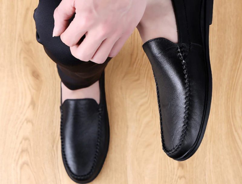 Arion Loafers Lyxiga Skor För Män - Svart