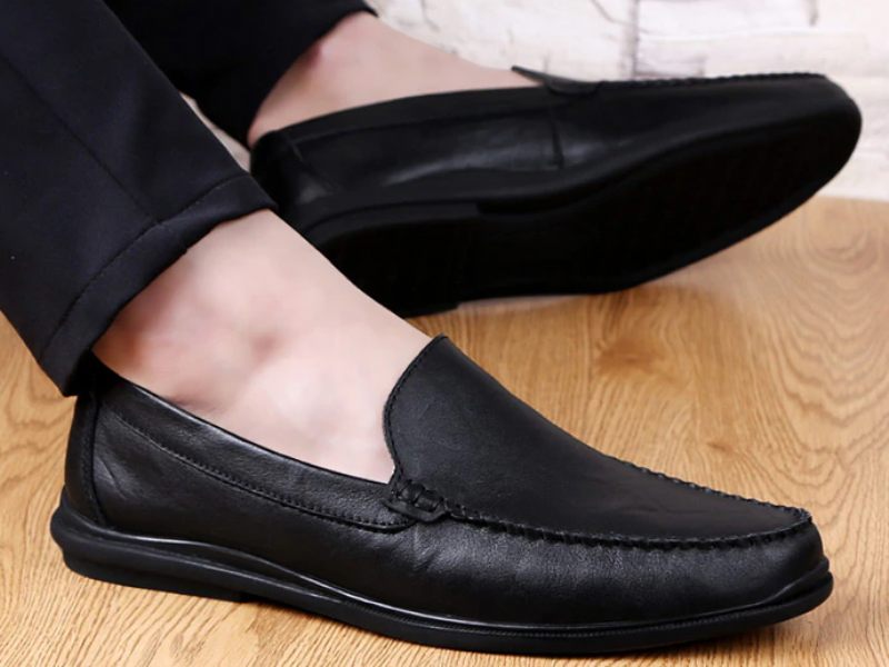 Arion Loafers Lyxiga Skor För Män - Svart