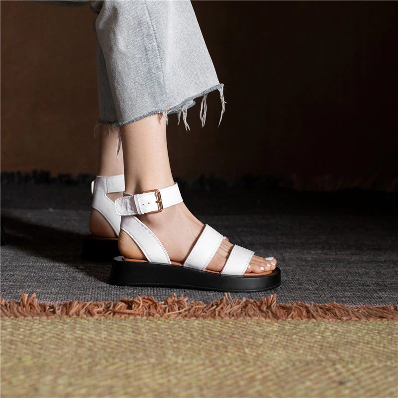 Arizona Sandal Av Hög Kvalitet För Kvinnor - Vit
