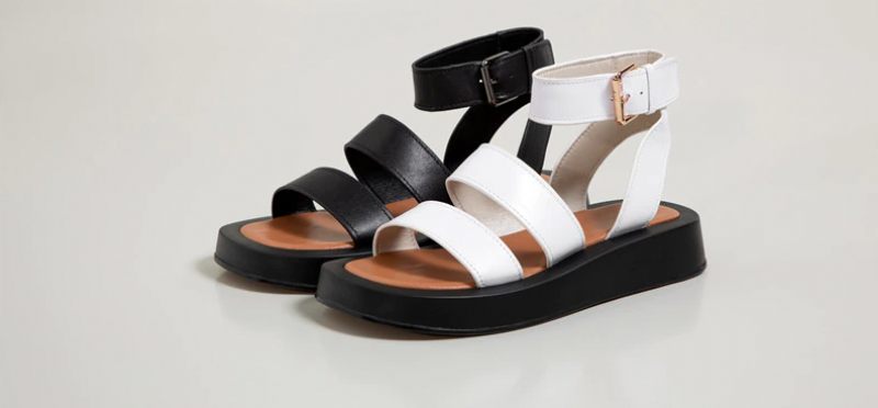 Arizona Sandal Av Hög Kvalitet För Kvinnor - Vit
