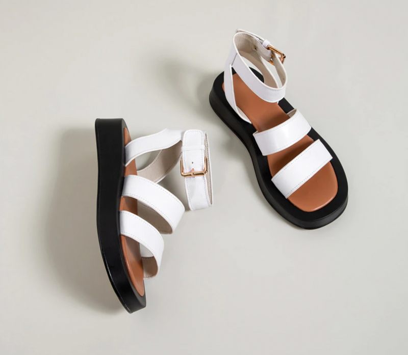 Arizona Sandal Av Hög Kvalitet För Kvinnor - Vit