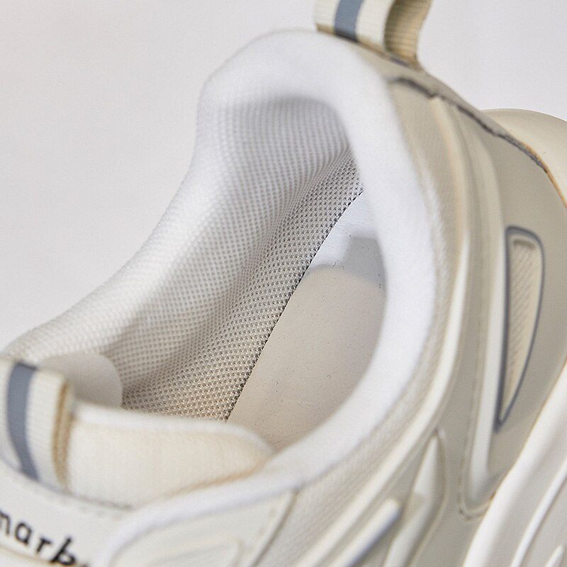 Arjona Sneaker I Läder Som Andas För Kvinnor - Beige