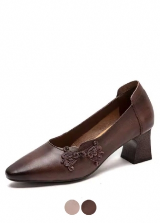 Arleny Damklänning Läder Pumps
