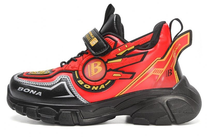 Armel Pojkar Mode Sneaker - Svart