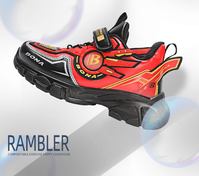 Armel Pojkar Mode Sneaker - Svart