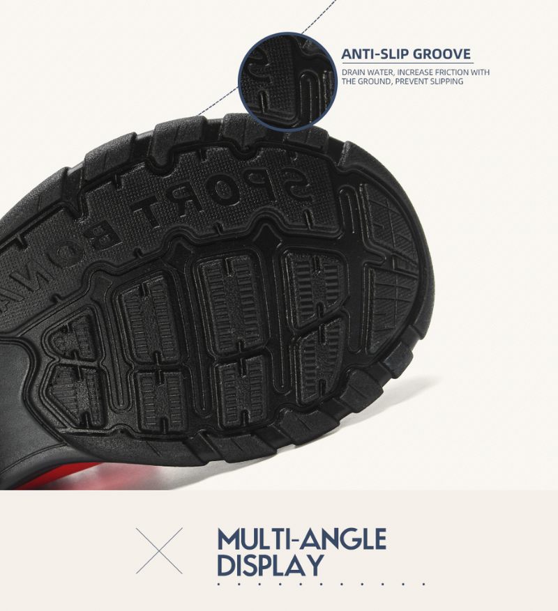 Armel Pojkar Mode Sneaker - Svart