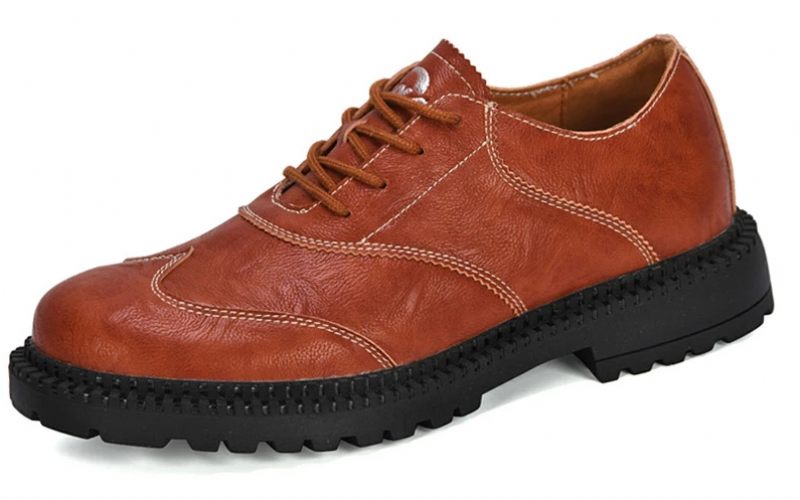 Arnelio Oxford Casual Skor För Män - Svart