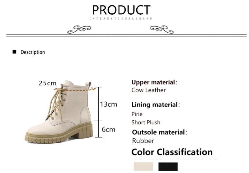 Arrieta Boots Ankelhöjd - Beige kort plysch
