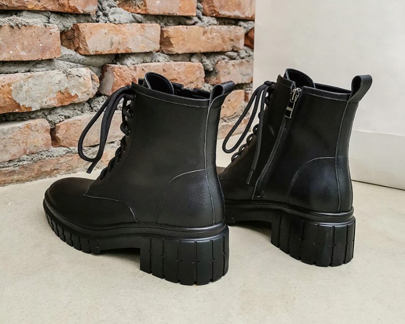 Arrieta Boots Ankelhöjd - Beige kort plysch