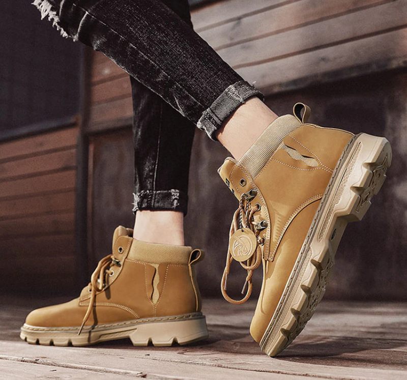 Arrieta Casual Boots För Män - Gul