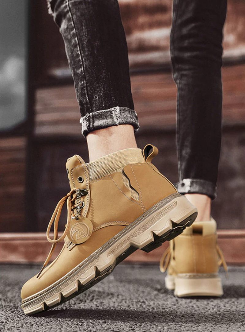 Arrieta Casual Boots För Män - Gul