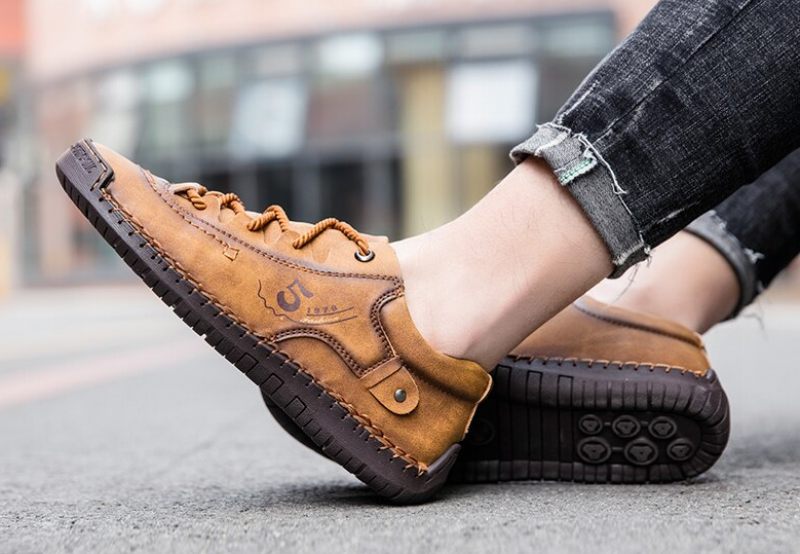 Artner Loafers För Män Fritidsskor - Brun