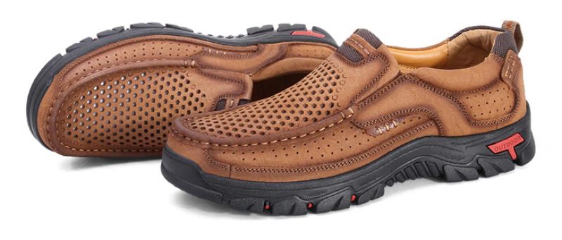 Asher Loaferskor För Män - Brun
