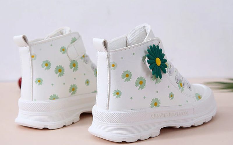 Ashley Flickor Casual Sneaker - Grön