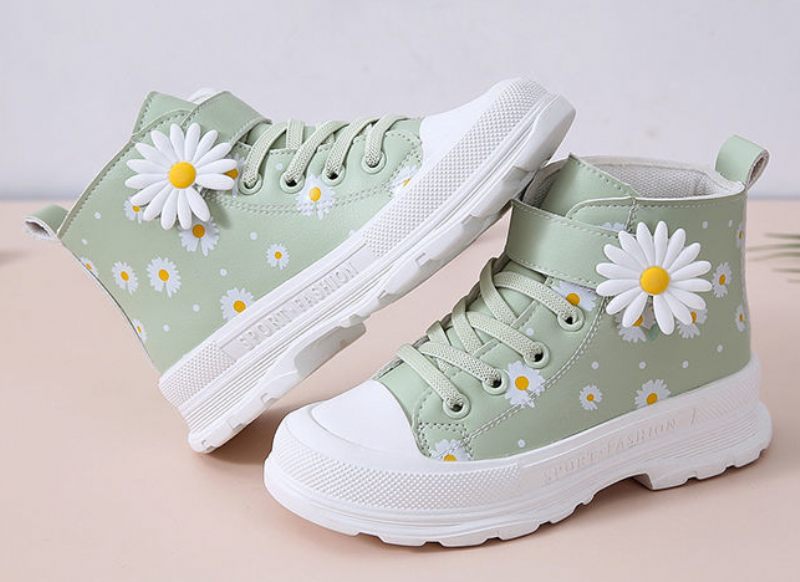 Ashley Flickor Casual Sneaker - Grön