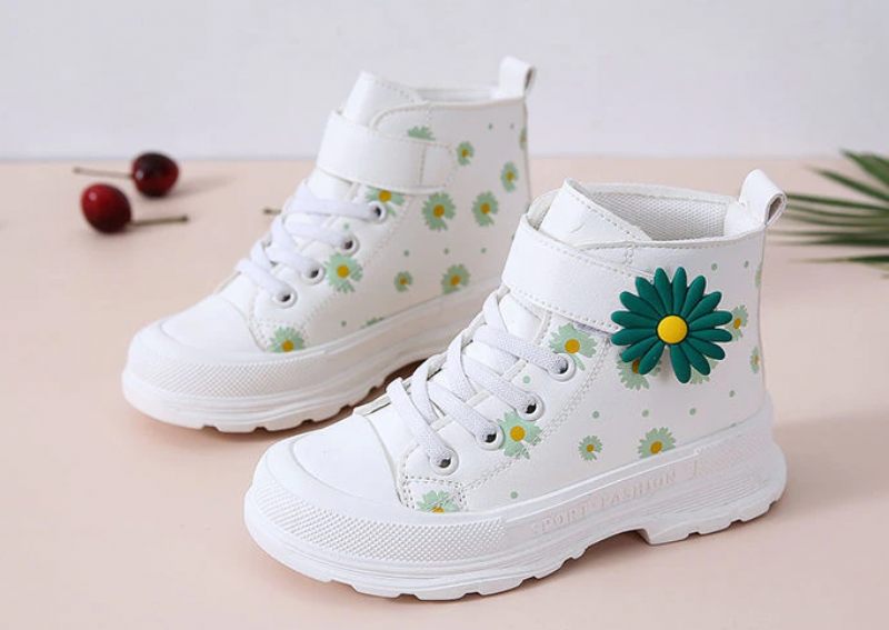 Ashley Flickor Casual Sneaker - Grön