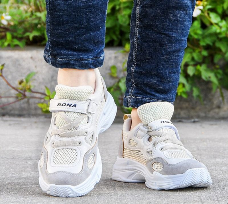 Asriel Pojkar Casual Sneakers - Vit