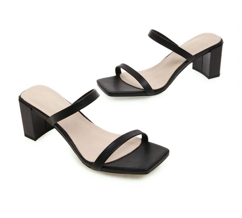 Asturien Sandaler - Svart