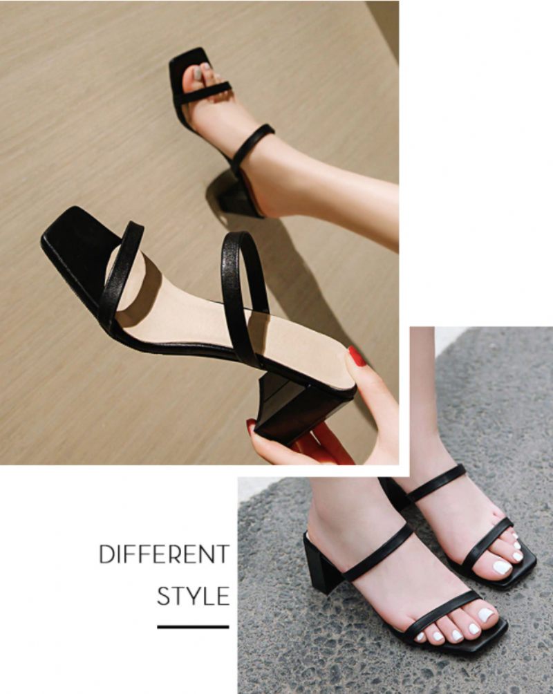 Asturien Sandaler - Svart