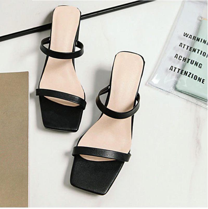 Asturien Sandaler - Svart