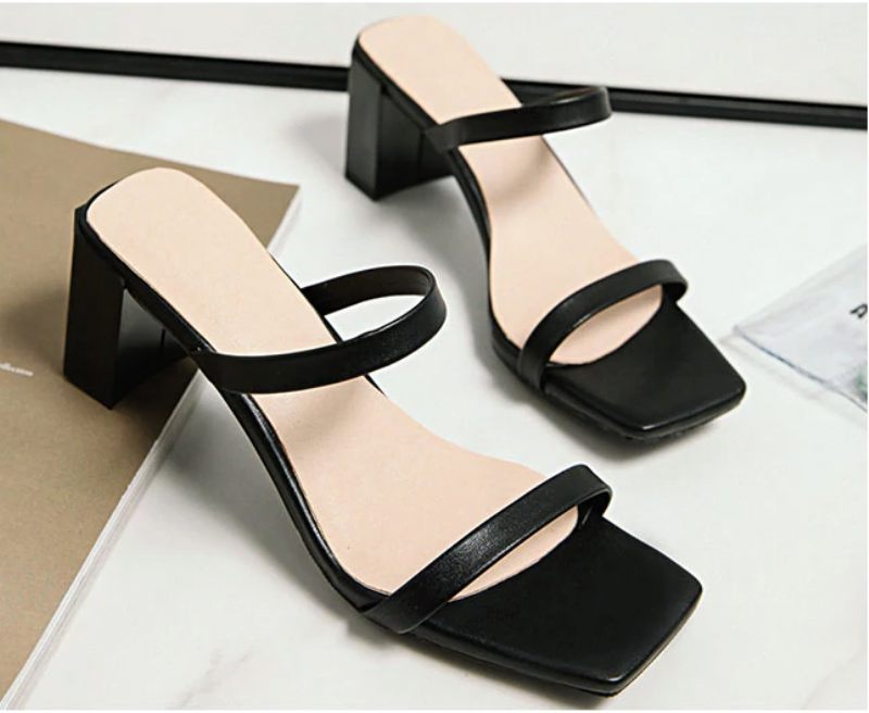 Asturien Sandaler - Svart
