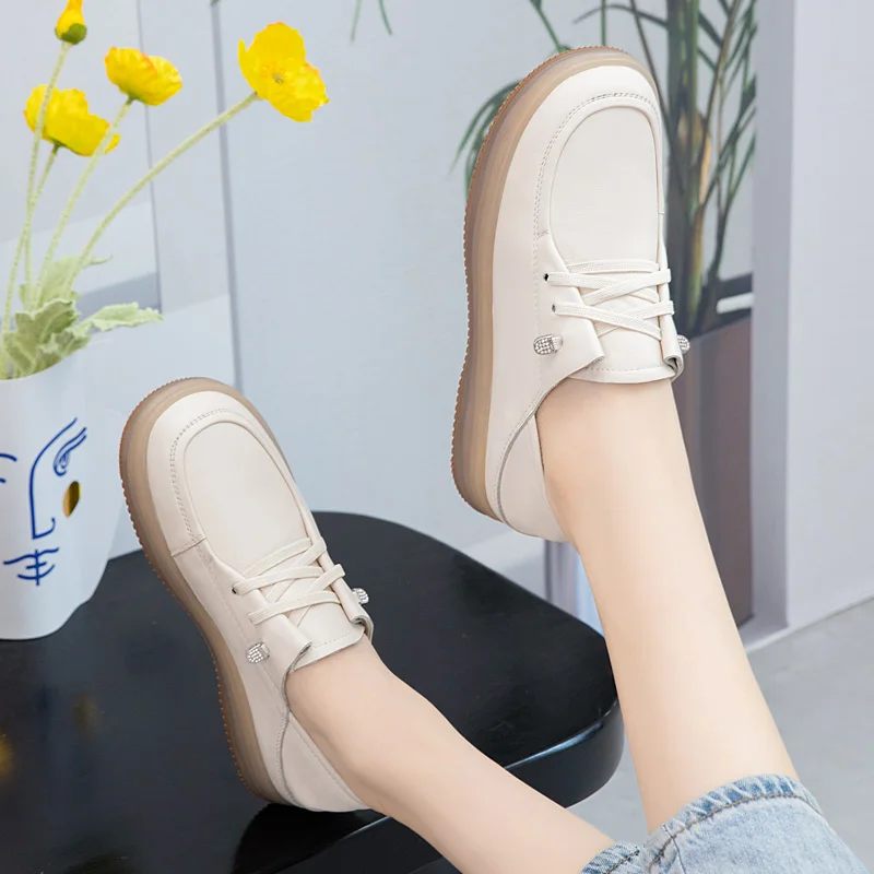 Asuncion Bekväma Loafers För Kvinnor - Khaki