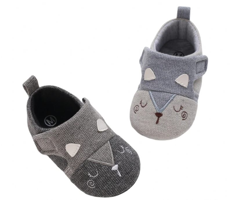 Atlass Baby Pojkar Casual Sneakers - Grå