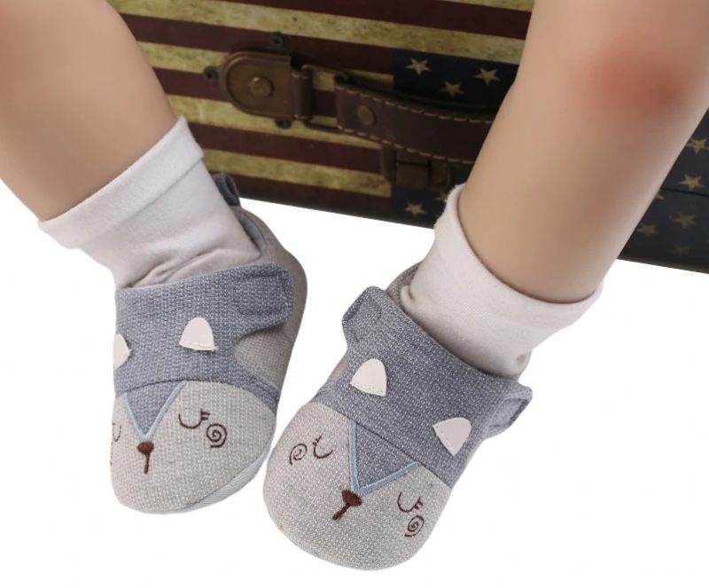 Atlass Baby Pojkar Casual Sneakers - Grå