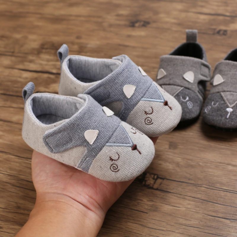 Atlass Baby Pojkar Casual Sneakers - Grå