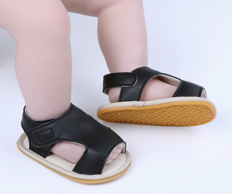 August Baby Pojkar Utomhus Sandaler - Svart