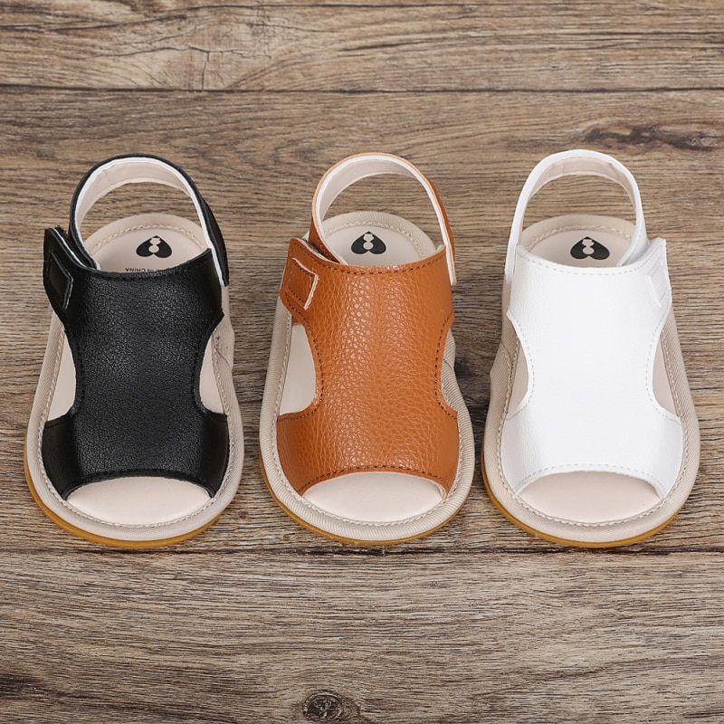 August Baby Pojkar Utomhus Sandaler - Svart