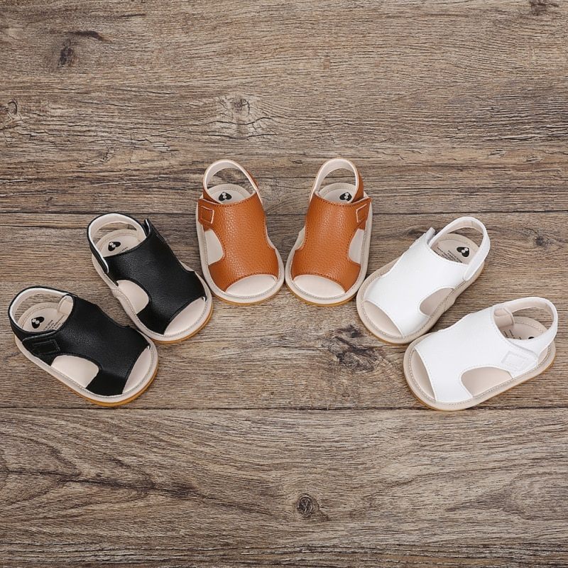 August Baby Pojkar Utomhus Sandaler - Svart
