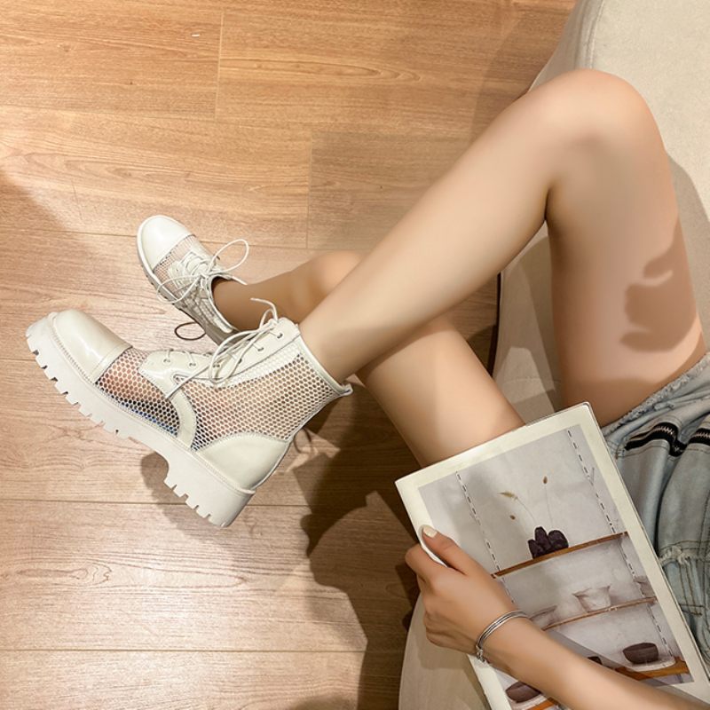 Augusta Damstövlar - Beige