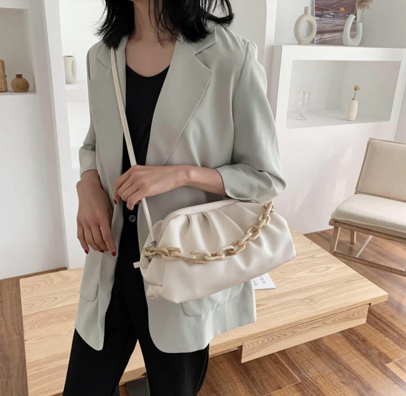 Aura Handväska För Kvinnor - Stor Beige