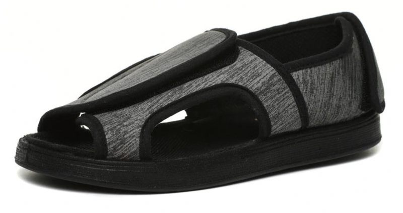 Aura Platt Sandal För Kvinnor - Grå