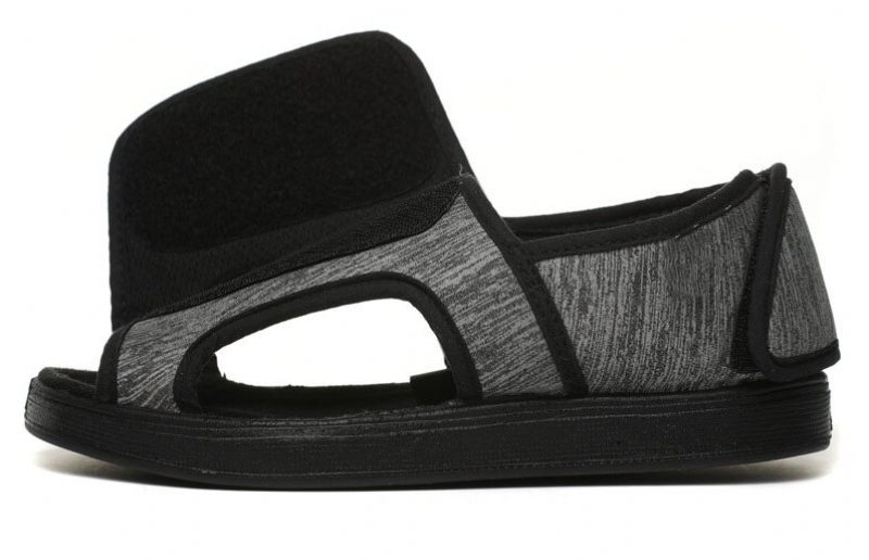 Aura Platt Sandal För Kvinnor - Grå