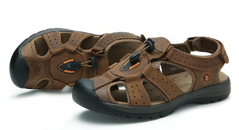 Auron Sommarsandaler För Män - Khaki